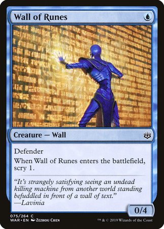 Wall of Runes [War of the Spark] | Good Games Cannington