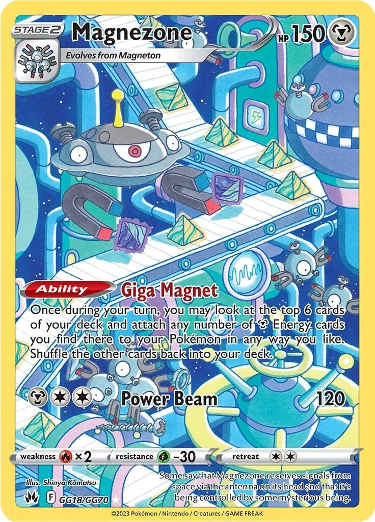 Magnezone (GG18/GG70) [Sword & Shield: Crown Zenith] | Good Games Cannington