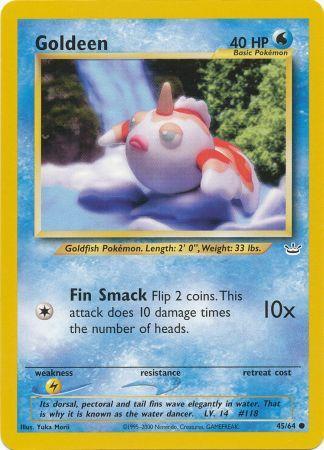Goldeen (45/64) [Neo Revelation Unlimited] | Good Games Cannington