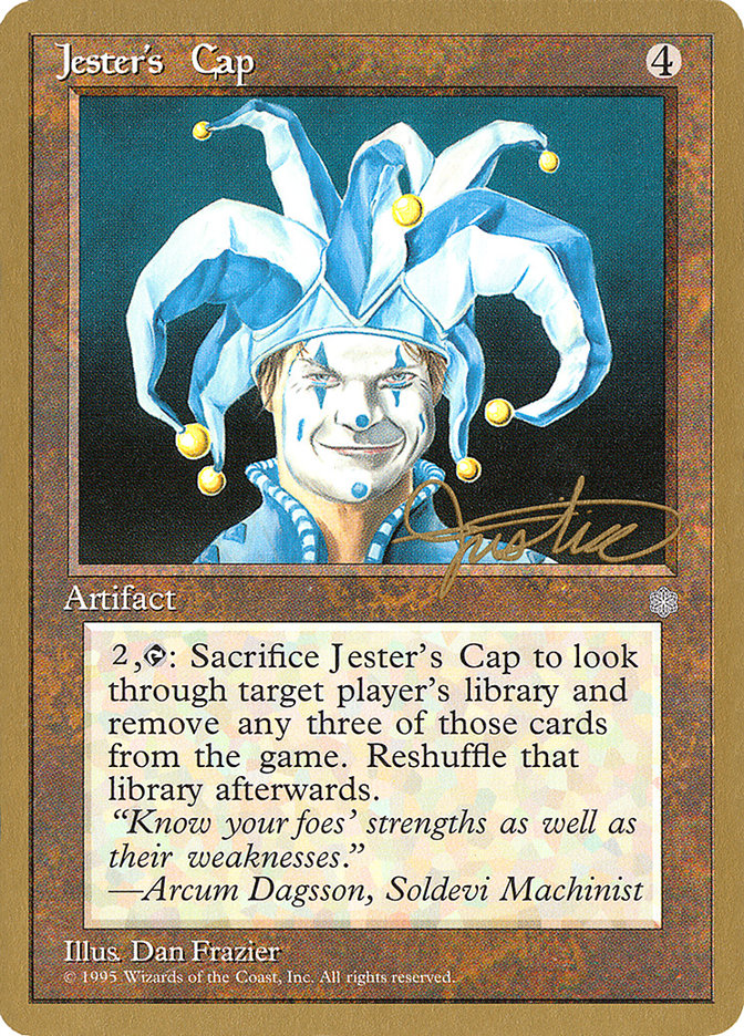 Jester's Cap (Mark Justice) [Pro Tour Collector Set] | Good Games Cannington