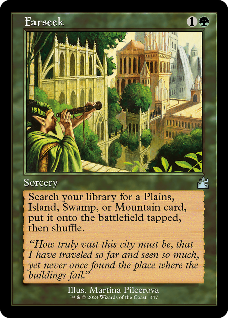 Farseek (Retro Frame) [Ravnica Remastered] | Good Games Cannington