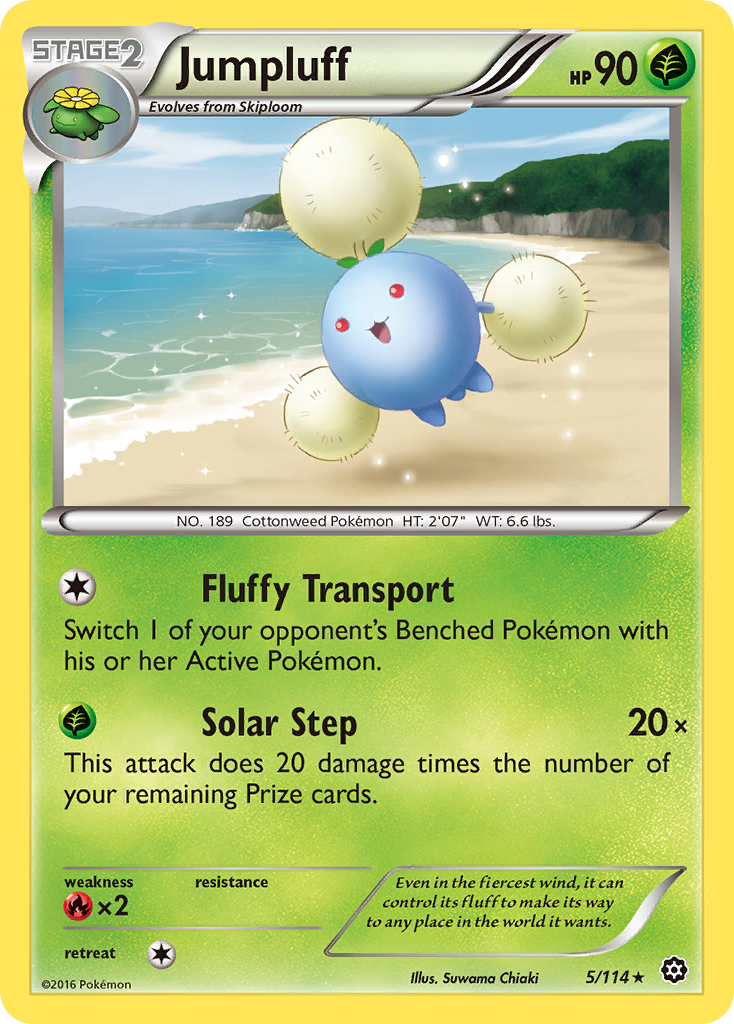 Jumpluff (5/114) [XY: Steam Siege] | Good Games Cannington