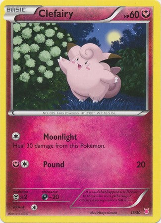 Clefairy (13/30) [XY: Trainer Kit 1 - Wigglytuff] | Good Games Cannington