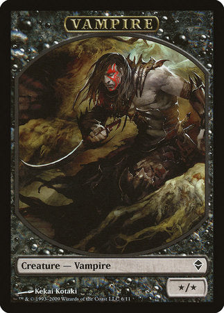 Vampire Token [Zendikar Tokens] | Good Games Cannington