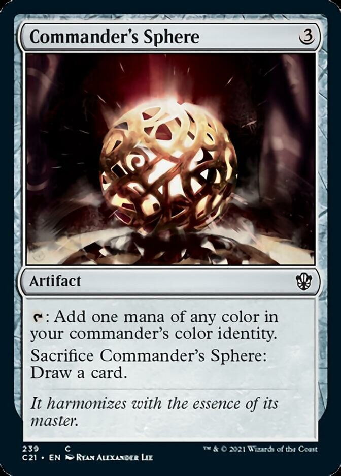 Commander's Sphere [Commander 2021] | Good Games Cannington