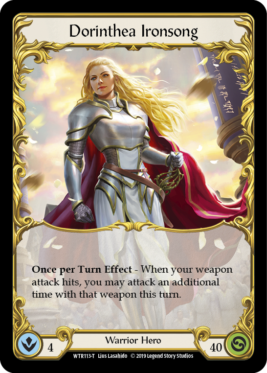 Anothos // Dorinthea Ironsong [WTR040-T // WTR113-T] Alpha Print Normal | Good Games Cannington