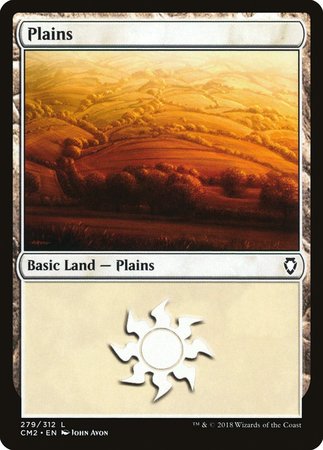 Plains (279) [Commander Anthology Volume II] | Good Games Cannington