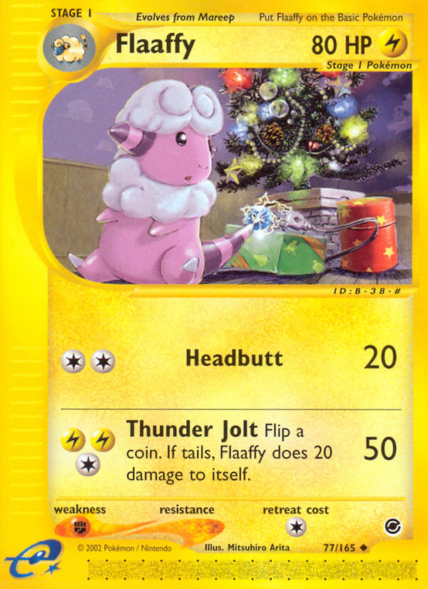 Flaaffy (77/165) [Expedition: Base Set] | Good Games Cannington