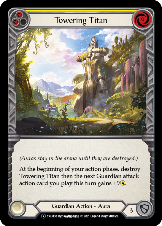 Towering Titan (Yellow) [U-CRU030] Unlimited Normal | Good Games Cannington