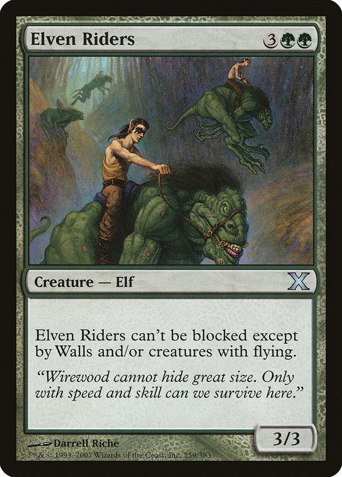 Elven Riders [Tenth Edition] | Good Games Cannington