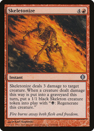 Skeletonize [Shards of Alara] | Good Games Cannington