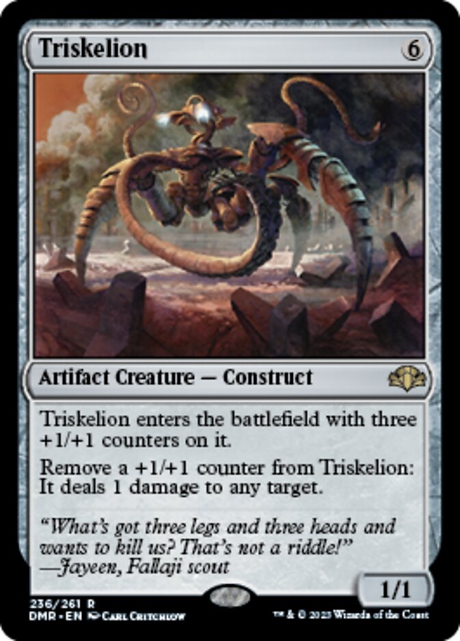 Triskelion [Dominaria Remastered] | Good Games Cannington