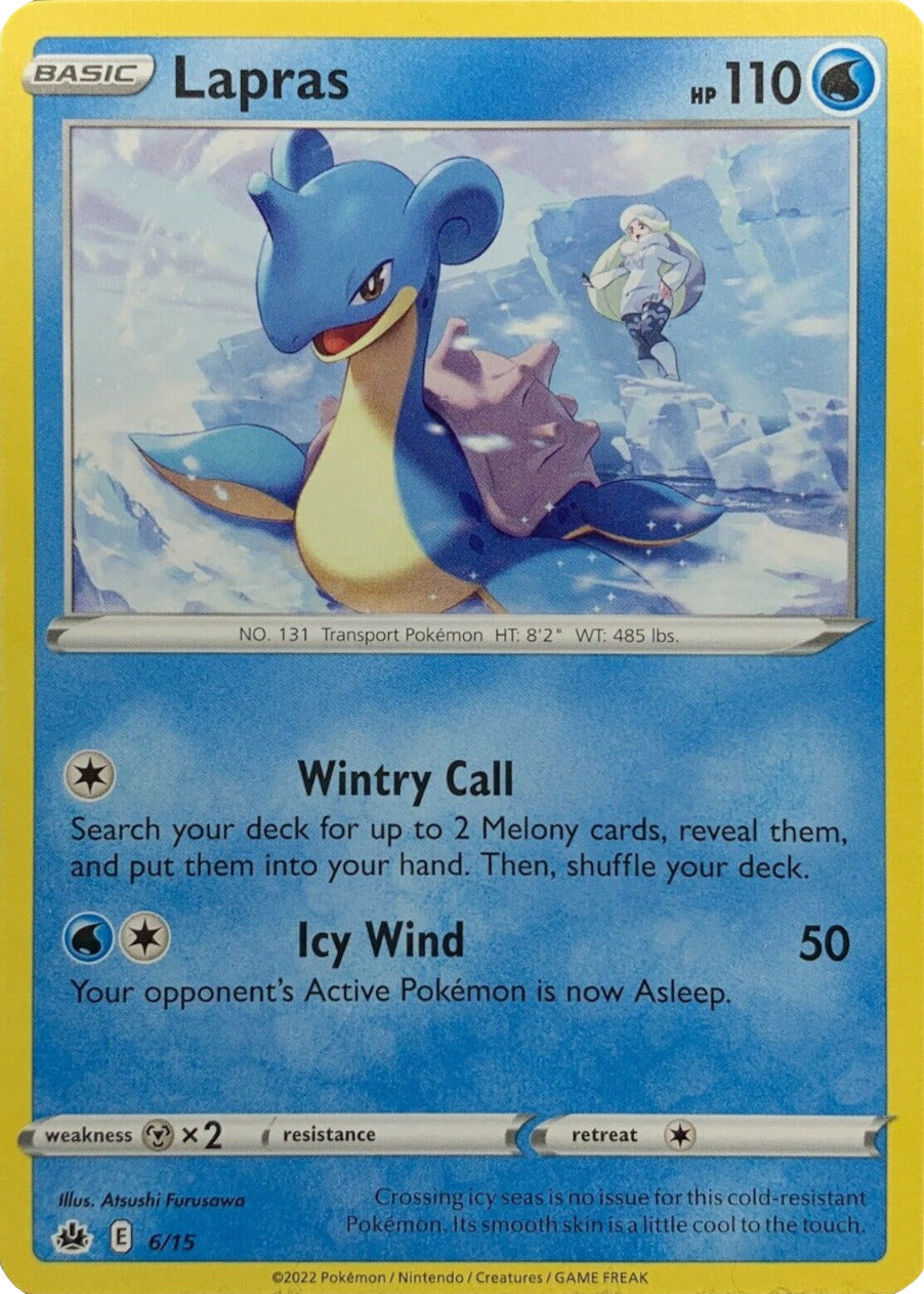 Lapras (6/15) [McDonald's Promos: Match Battle] | Good Games Cannington