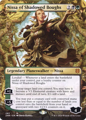 Nissa of Shadowed Boughs (Borderless) [Zendikar Rising] | Good Games Cannington