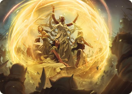 Heroic Intervention Art Card [The Lord of the Rings: Tales of Middle-earth Art Series] | Good Games Cannington