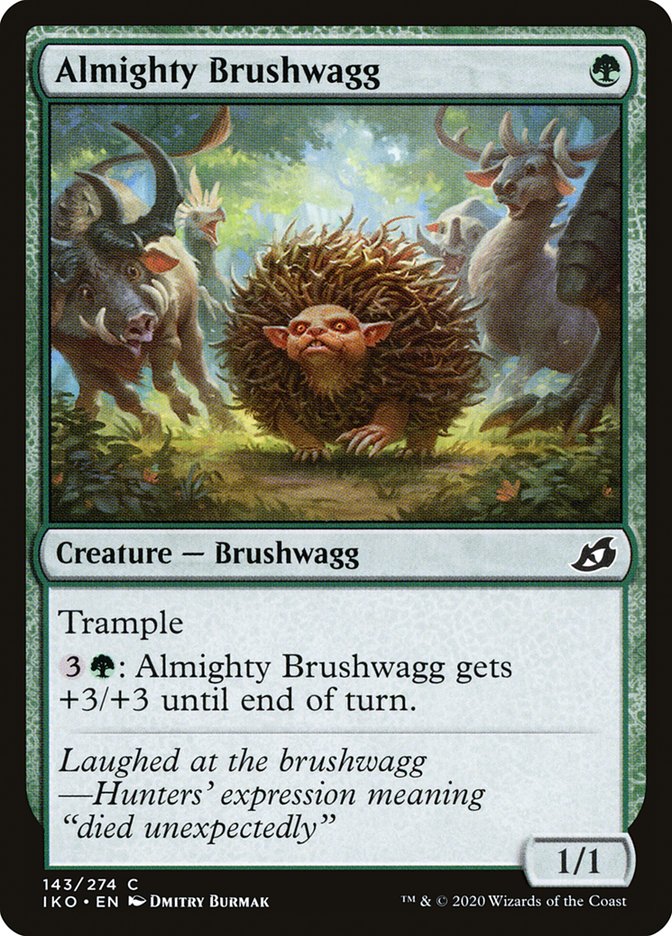 Almighty Brushwagg [Ikoria: Lair of Behemoths] | Good Games Cannington