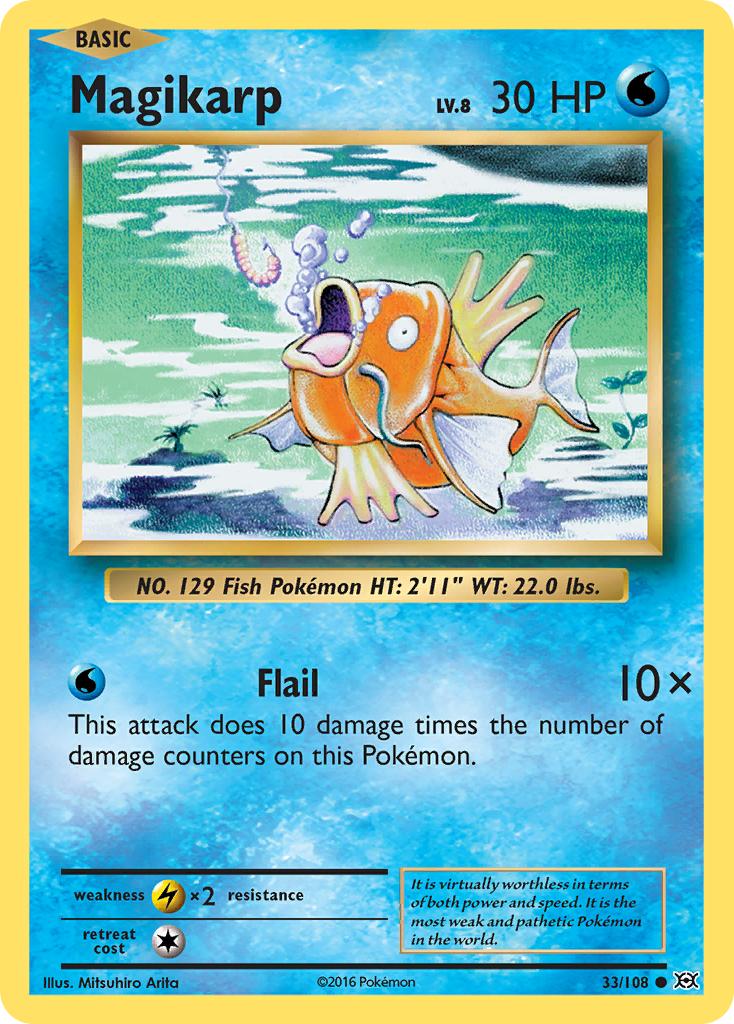 Magikarp (33/108) [XY: Evolutions] | Good Games Cannington