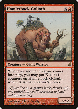 Hamletback Goliath [Lorwyn] | Good Games Cannington