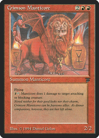 Crimson Manticore [Legends] | Good Games Cannington
