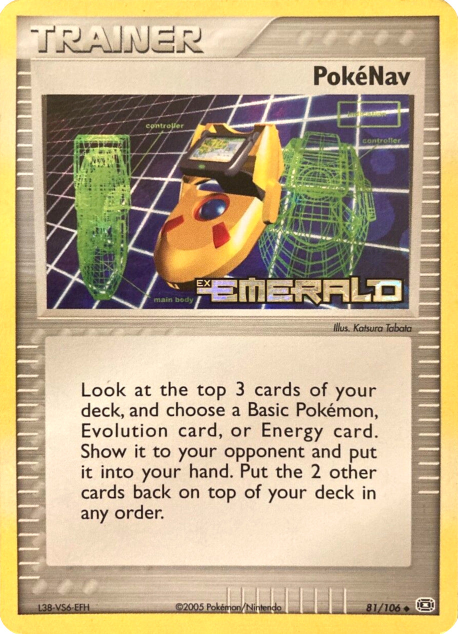 PokeNav (81/106) (Stamped) [EX: Emerald] | Good Games Cannington