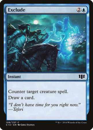 Exclude [Commander 2014] | Good Games Cannington