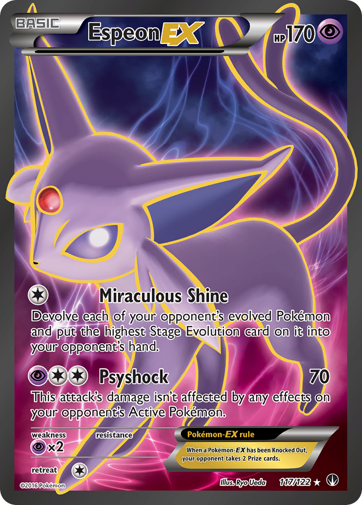 Espeon EX (117/122) [XY: BREAKpoint] | Good Games Cannington