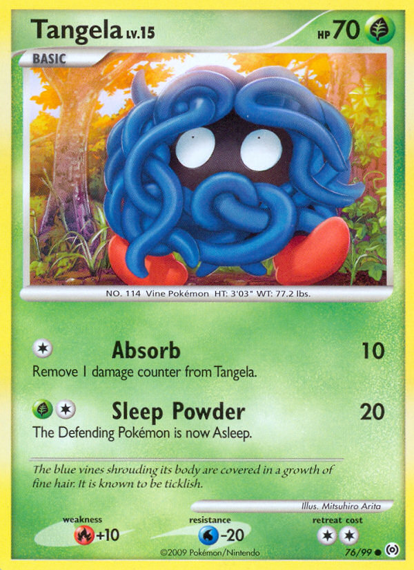Tangela (76/99) [Platinum: Arceus] | Good Games Cannington