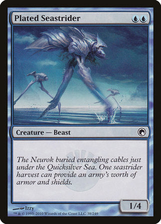 Plated Seastrider [Scars of Mirrodin] | Good Games Cannington