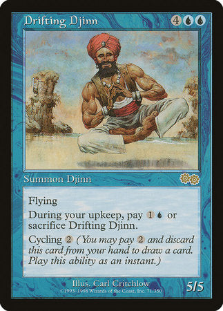 Drifting Djinn [Urza's Saga] | Good Games Cannington