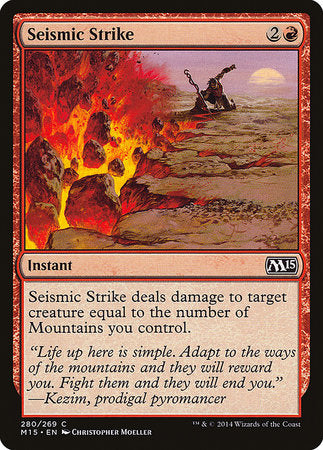 Seismic Strike [Magic 2015] | Good Games Cannington