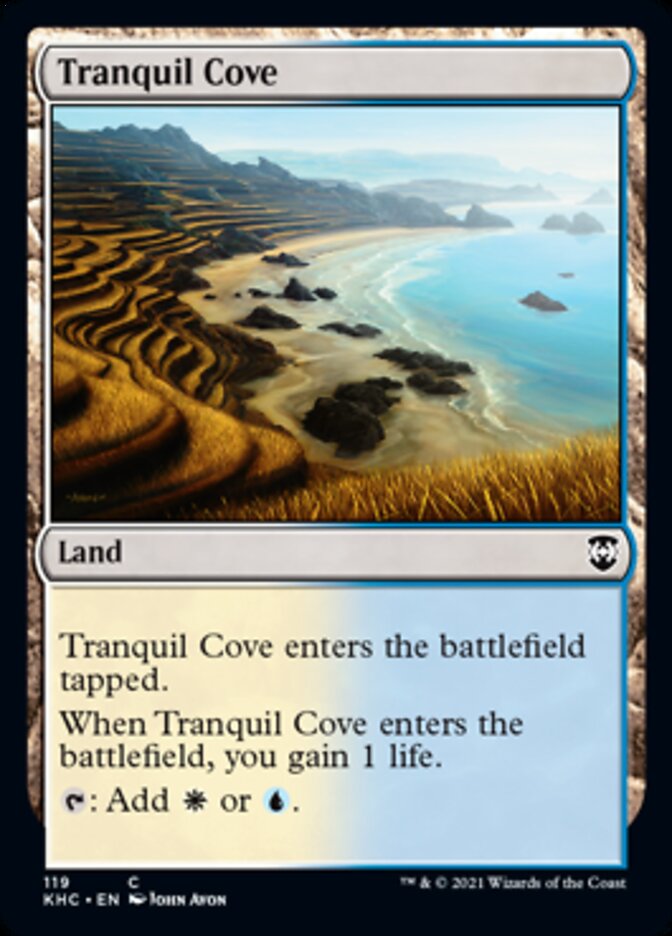 Tranquil Cove [Kaldheim Commander] | Good Games Cannington