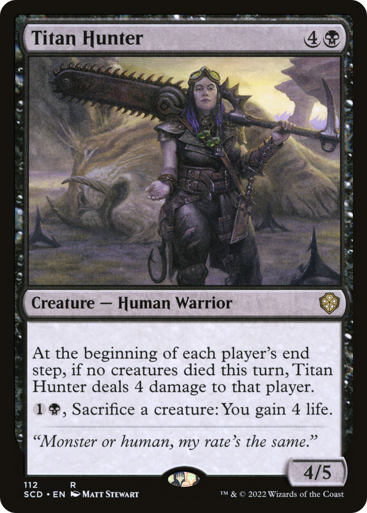 Titan Hunter [Starter Commander Decks] | Good Games Cannington