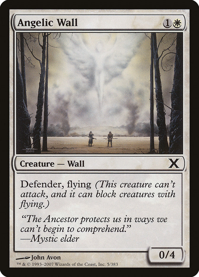 Angelic Wall [Tenth Edition] | Good Games Cannington