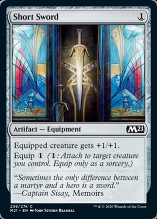 Short Sword [Core Set 2021] | Good Games Cannington