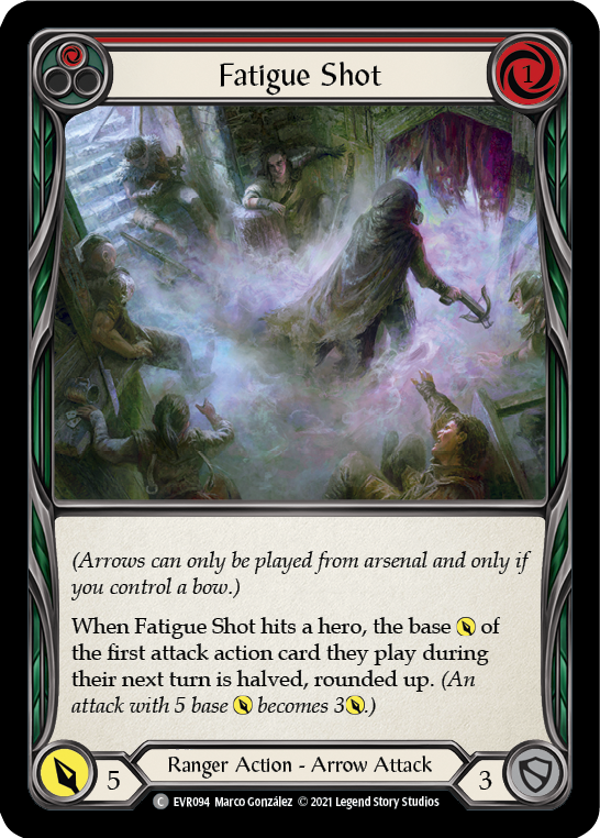 Fatigue Shot (Red) [EVR094] (Everfest)  1st Edition Normal | Good Games Cannington