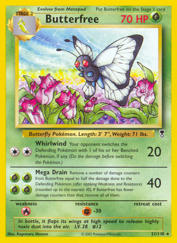 Butterfree (21/110) [Legendary Collection] | Good Games Cannington
