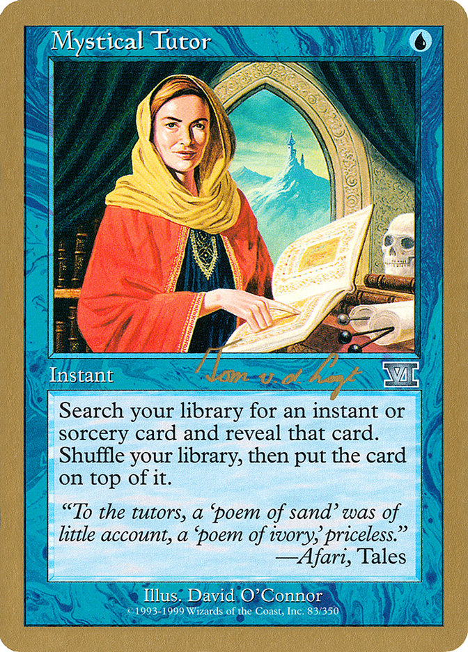 Mystical Tutor (Tom van de Logt) [World Championship Decks 2000] | Good Games Cannington