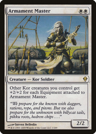 Armament Master [Zendikar] | Good Games Cannington