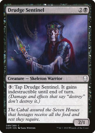Drudge Sentinel [Dominaria] | Good Games Cannington