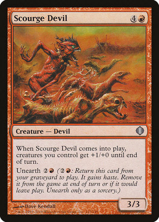 Scourge Devil [Shards of Alara] | Good Games Cannington