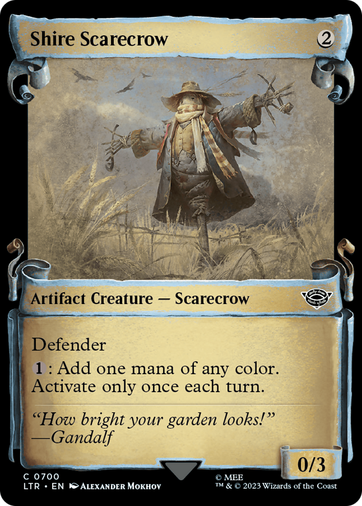 Shire Scarecrow [The Lord of the Rings: Tales of Middle-Earth Showcase Scrolls] | Good Games Cannington