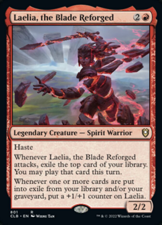 Laelia, the Blade Reforged [Commander Legends: Battle for Baldur's Gate] | Good Games Cannington