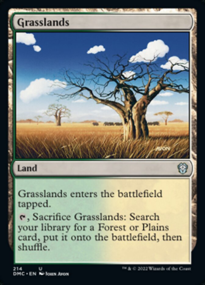 Grasslands [Dominaria United Commander] | Good Games Cannington
