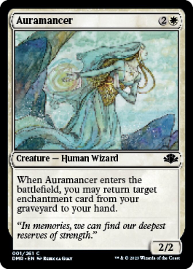 Auramancer [Dominaria Remastered] | Good Games Cannington