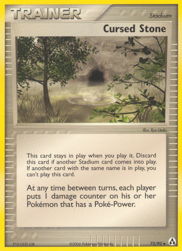 Cursed Stone (72/92) [EX: Legend Maker] | Good Games Cannington