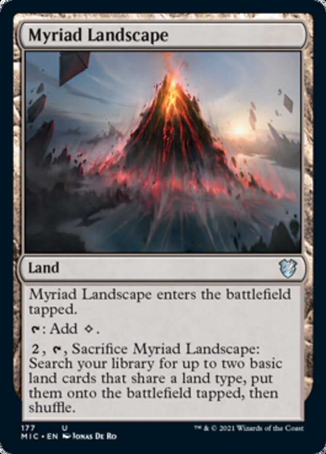 Myriad Landscape [Innistrad: Midnight Hunt Commander] | Good Games Cannington