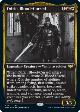 Odric, Blood-Cursed [Innistrad: Double Feature] | Good Games Cannington