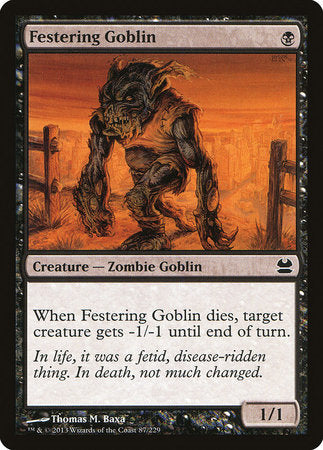 Festering Goblin [Modern Masters] | Good Games Cannington