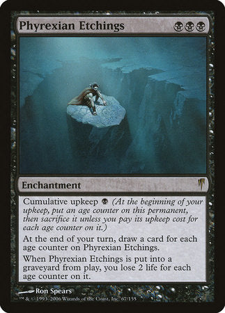 Phyrexian Etchings [Coldsnap] | Good Games Cannington