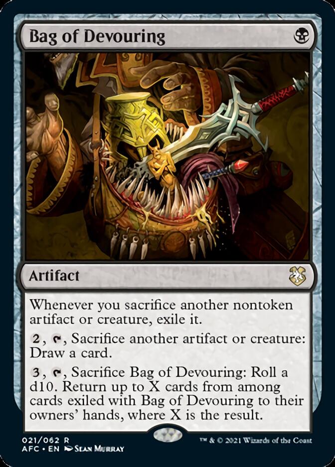 Bag of Devouring [Dungeons & Dragons: Adventures in the Forgotten Realms Commander] | Good Games Cannington